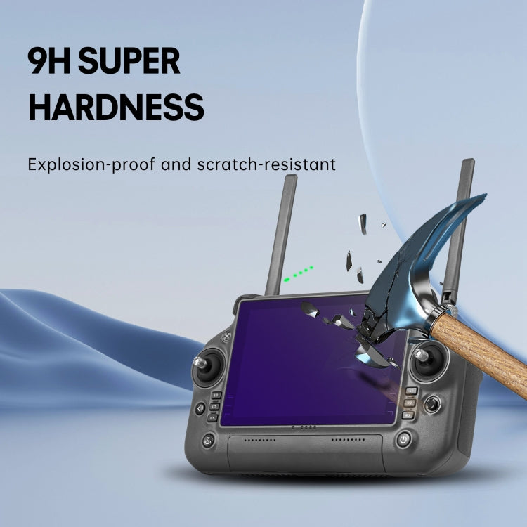 For DJI RC Plus with Screen STARTRC 2pcs Frosted Purple Eye Protection Explosion-proof Tempered Glass Film, For DJI RC Plus with Screen(2pcs) For DJI RC Plus with Screen STARTRC 2pcs Frosted Purple Eye Protection Explosion-proof Tempered Glass Film, For DJI RC Plus with Screen(2pcs)